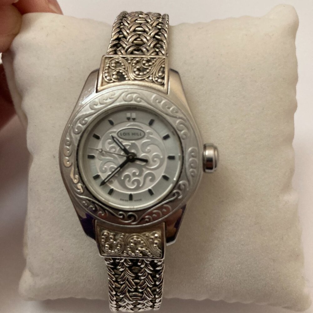 Ladies Lois Hill Sterling Silver Watch LH-0026 - Picture 2 of 9